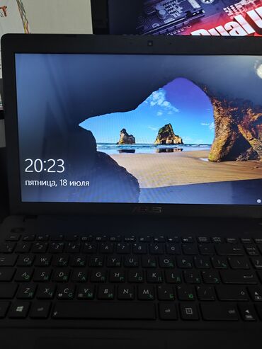 ноутбук бу ош: Ноутбук, Asus, 4 ГБ ОЭТ, Intel Core i3, Колдонулган, Татаал эмес тапшырмалар үчүн, эс тутум HDD