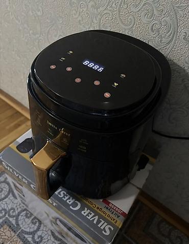 Satilir tecili SilverCrest hava fritözü (air fryer) - Rəng: qara