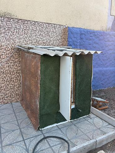 Quşxana / göyərçin yuvası üçün hazır daxili məkan - Material: taxta