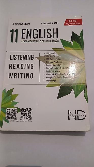 Книги и журналы: Məhsul: 11 English – Listening, Reading, Writing tədris vəsaiti — 2