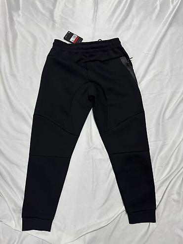nike tech flecee: Мужские брюки, L, Nike, Новый, цвет - Черный, Самовывоз — 3