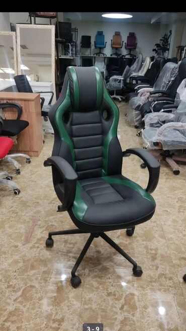 Ofis və oyun kresloları: Yeni, Təkərli, Qolları tənzimlənir, Dəri -da lalafo.az — 4 Ofis və oyun kresloları: Yeni, Təkərli, Qolları tənzimlənir, Dəri — 4