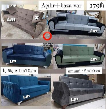 Masalar və oturacaqlar: Divan, Yeni, Açılan, Bazalı, Ödənişli çatdırılma