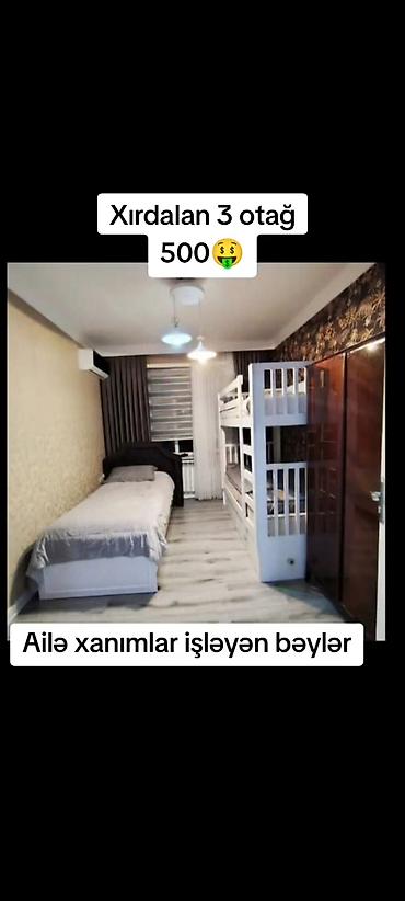 Долгосрочная аренда квартир: İrşadin yaxınlığı.Mərtəbə 3.Tam təmirli əşyali evdir. Makler haqqı — 6