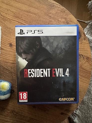 PS5 (Sony PlayStation 5): Ps5 üçün Fc24, God of War və Resident evil 4 Remake. Oyunların hər — 1