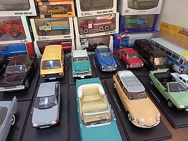 tar satılır: Hər vaxtiniz xeyr olsun. Kolleksion modellər satilir 1/43, 1/24, 1/18 — 5
