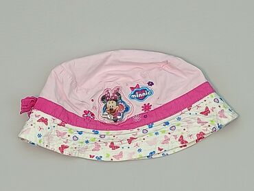 czapka z dwoma pomponami: Czapka, Disney, 4-5 lat, 52-54 cm, stan - Bardzo dobry
