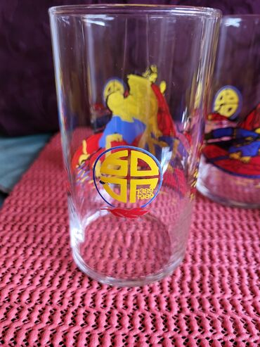 Čaše: Case nove paracinsko staklo 80te. Vintaz case univerzalne komada 5 — 11