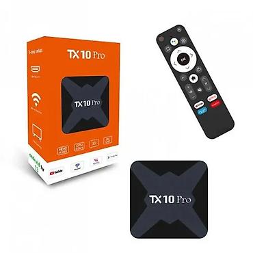 android tv: Kateqoriya: TV Box Brend: No Brand Model: TX10 Pro TV Box Qiymət: 67 — 1