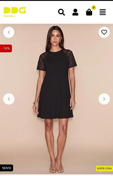 Crna haljina ONLY – model ONLKARI S/S O-NECK LACE MIX DRESS CS JRS - at lalafo.rs — 2 Crna haljina ONLY – model ONLKARI S/S O-NECK LACE MIX DRESS CS JRS - — 2
