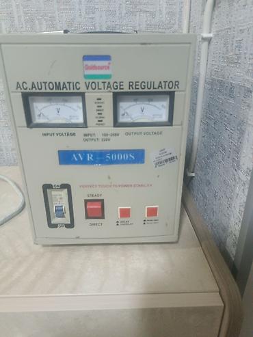 İşlənmiş, Ev üçün, 1 faza, Gərginliy stabilizatoru, 220 V