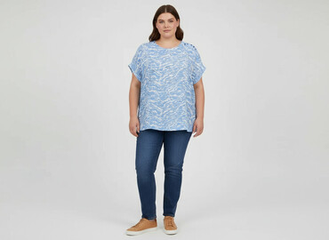 t shirty wave: Women's blouse, size 4XL