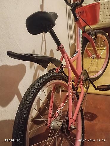 12 dyumlu velosiped: Yeni İki təkərli Uşaq velosipedi 20", sürətlərin sayı: 1, Ödənişli çatdırılma — 2