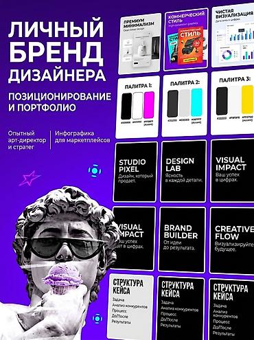 Привет! Я дизайнер инфографики. Помогаю селлерам Wildberries, Ozon и