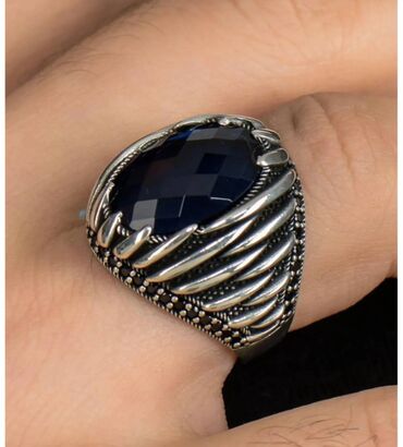 Üzüklər: Üzük, Versace, Gümüş, 4.01-5.00 Karat — 14