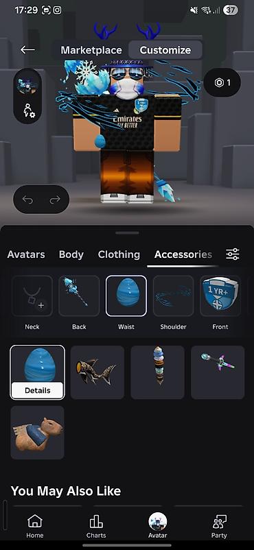 robux qiymetleri: Roblox hesabı satılır. Hesabda bir dənə Limited papaq var. Hesabda — 9