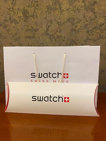 Aksesuarlar: Tam yeni orijinal Swatch saatı – Hədiyyə üçün ideal seçim! Təsəvvür — 1