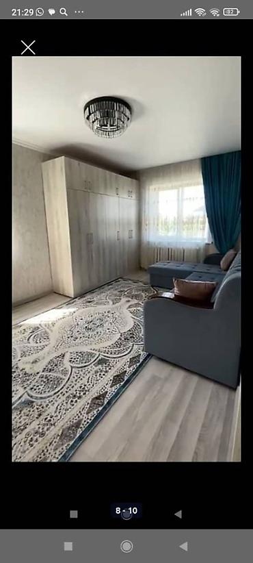 1 комната, 32 м², Аламедин-1 мкр 104 серия, 4 этаж, Евроремонт