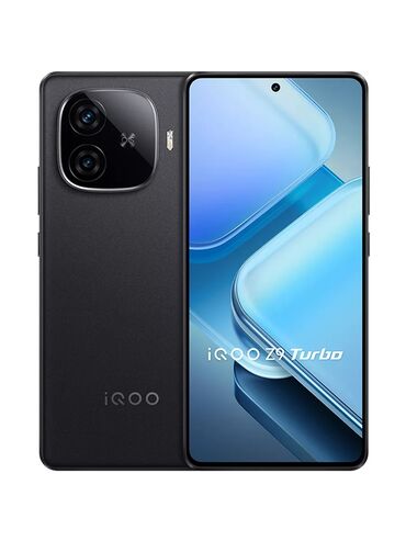 Vivo: Vivo iQOO Z9 Turbo, Б/у, 256 ГБ, цвет - Черный, 1 SIM