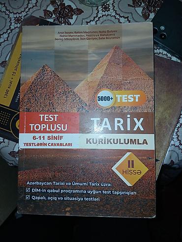 kitab rəf: Məhsul: “Tarix – Kurikulumla” Test Toplusu (I və II hissə) — 3