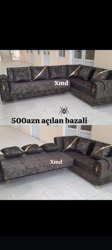 Mebel: Künc divan, Yeni, Açılan, Bazalı