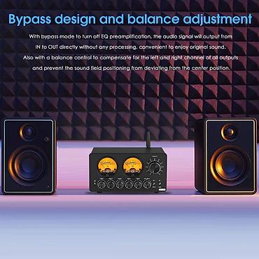 sound system: Продаю новый аналоговый 5-полосный аудиопроцессор, блютуз, байпас — 6