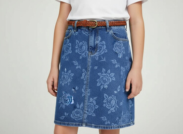 g unit ubrania: Skirt, H&M, 9 years, 128-134 cm, condition - Perfect