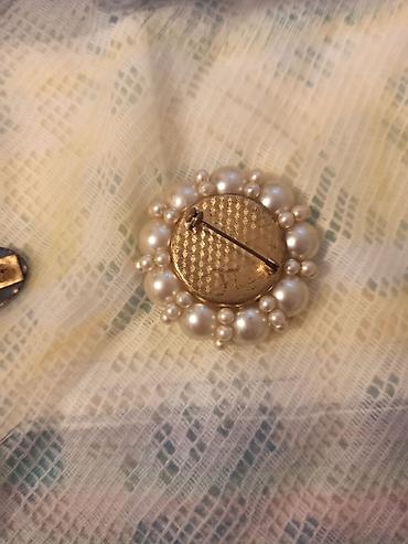 Броши: Брошь, Женские, Бусины, Б/у — 3