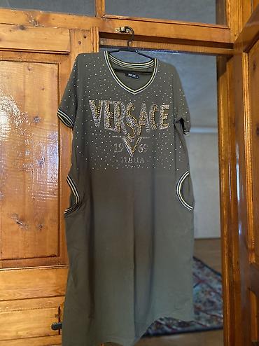 Женская одежда: Повседневное платье, Мини, M, L, XL — 1