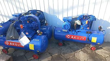 чон: Поршневой воздушный компрессор AKUJY на колесной тележке Основные — 3