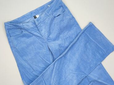h and m oversized t shirty: H&M Divided, Material trousers for women, size XL (EU 42)