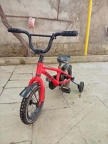 grand bicycle: Yeni Dörd təkərli Uşaq velosipedi Trek, 12", sürətlərin sayı: 1, Ünvandan götürmə — 3