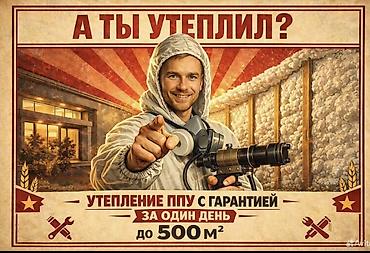 Утепление стен | Утепление склада Пенополиуретан Больше 6 лет опыта
