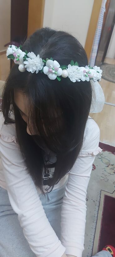 Saç aksesuarları: Celengler her biri 10 azn — 7