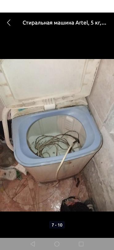 avto maqnitolalar: Paltaryuyan maşın Artel, 5 kq, İşlənmiş, Avtomat, Qurutma var, Kredit var, Ünvandan götürmə — 7