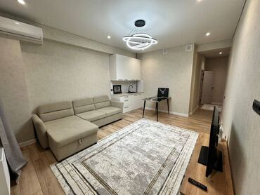 сдаю в аренду бишкек: 2 комнаты, 47 м², Элитка, 8 этаж, Дизайнерский ремонт
