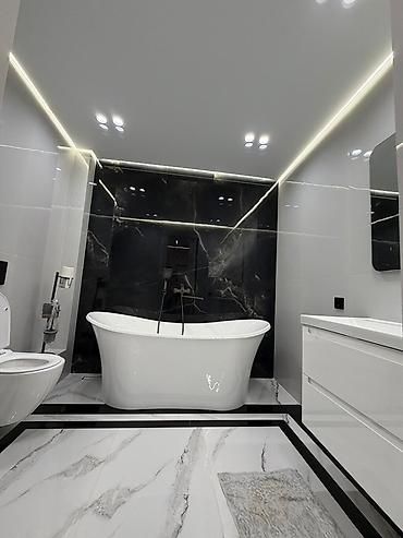 квартиры в токмоке: 1 комната, 85 м², Золотой квадрат 13 этаж, Дизайнерский ремонт — 3