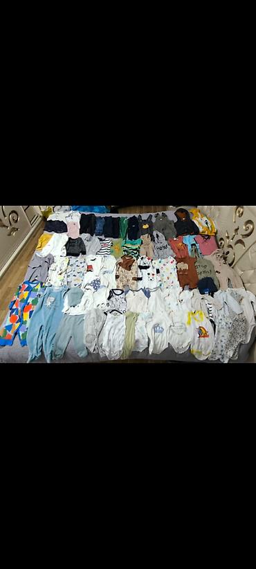 kombinezon donlar: Uşaq geyimləri dəsti – böyük qarışıq paket Məzmun: - Yeni doğulmuşdan — 2