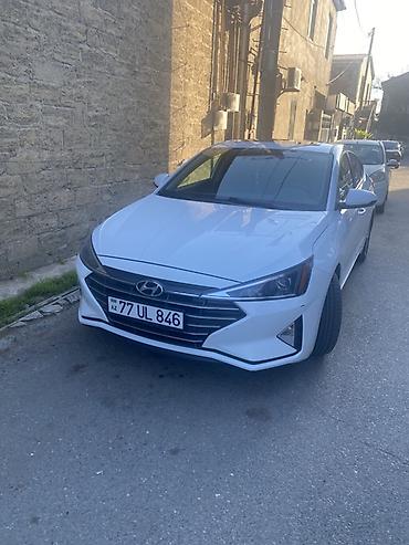 elantra diffuser: Hyundai Elantra sedan – ağ rəng, son nəsil (facelift) dizayn. Texniki — 2