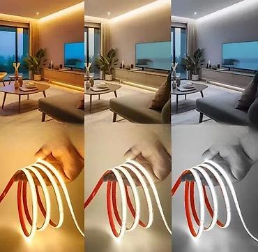 krevet sa ormarom ispod: Led traka VODOOTPORNA 220V COB tehnologija samolepljiva. 400 din/m — 1