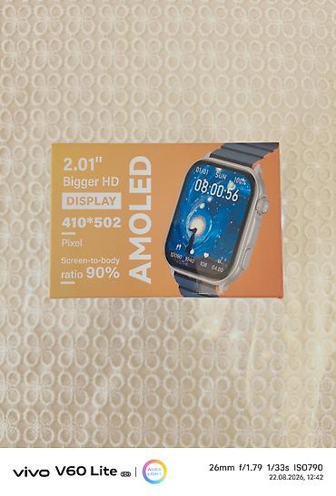 watt pro: Yeni, Smart saat, Suya davamlı, rəng - Gümüşü — 4