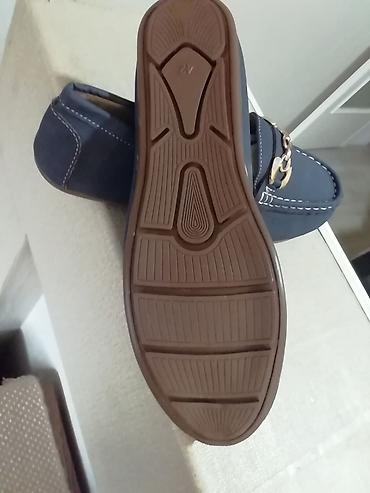 ugg sunjalice: Nove ženske teget mokasine 41 broj. Unutrašnje gazište 26 cm — 6