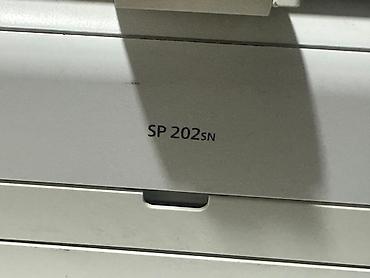 termal printer: Ricoh SP 202sn kserekopya və printer. İşləyir. Arxa krişkası yoxdurki — 4