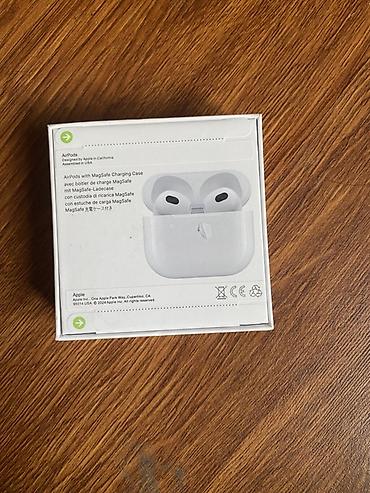 galaxy buds: Беспроводные наушники AirPods 3 (с кейсом MagSafe) - Чистый, объемный — 3