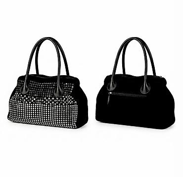 кепки гучи: Сумка GUCCI, размер 40 см х 39 см - Б/У - замшевая с кнопками - — 1