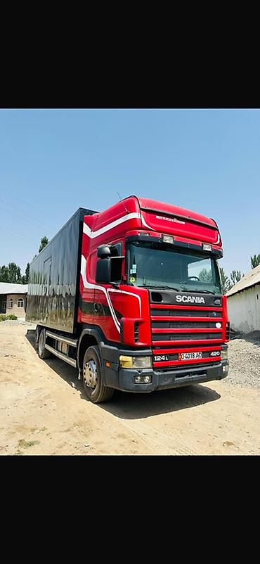 infinity fx35: Scania R420 — бортовой фургон (цельнометаллический короб) на шасси — 5