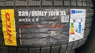 Шины 225 / 55 / R 17, Зима, Новый, Комплект, Легковые, Китай, Hilo at lalafo.kg Шины 225 / 55 / R 17, Зима, Новый, Комплект, Легковые, Китай, Hilo