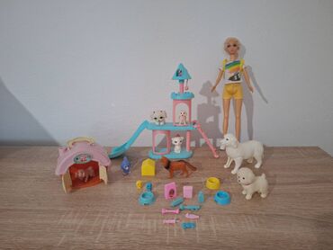 Igračke: Kao nova Barbika dreser pasa i mački sa igralištem kućni ljubimci na lalafo.rs — 8 Igračke: Kao nova Barbika dreser pasa i mački sa igralištem kućni ljubimci — 8