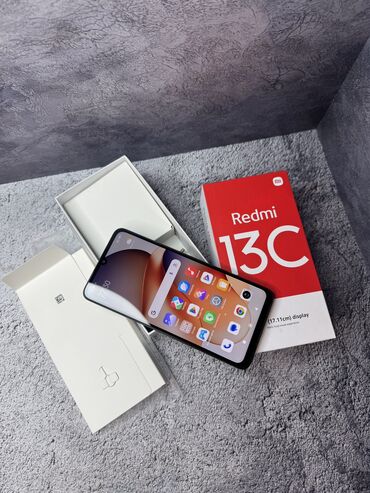 Redmi: Redmi, Redmi 13C, Б/у, 256 ГБ, цвет - Черный, 2 SIM