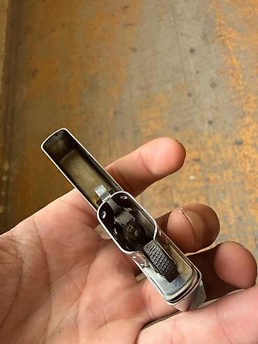 zippo benzin: Zippo benzinli alışqan – AutoBox loqolu, paslanmayan metal gövdə — 4